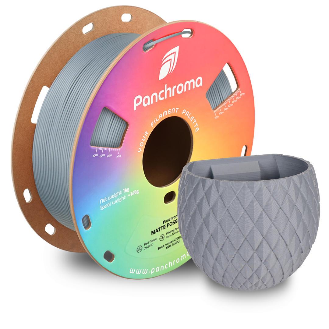 Filament Polymaker Panchroma™ PLA Matte Fossil Grey